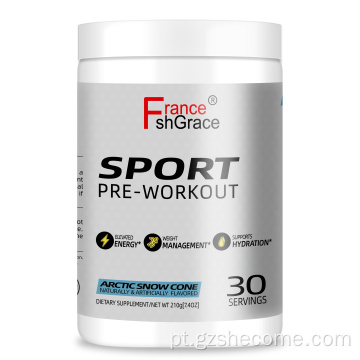 Shecome Sport Pré-Treino Pó Hidratação Energética